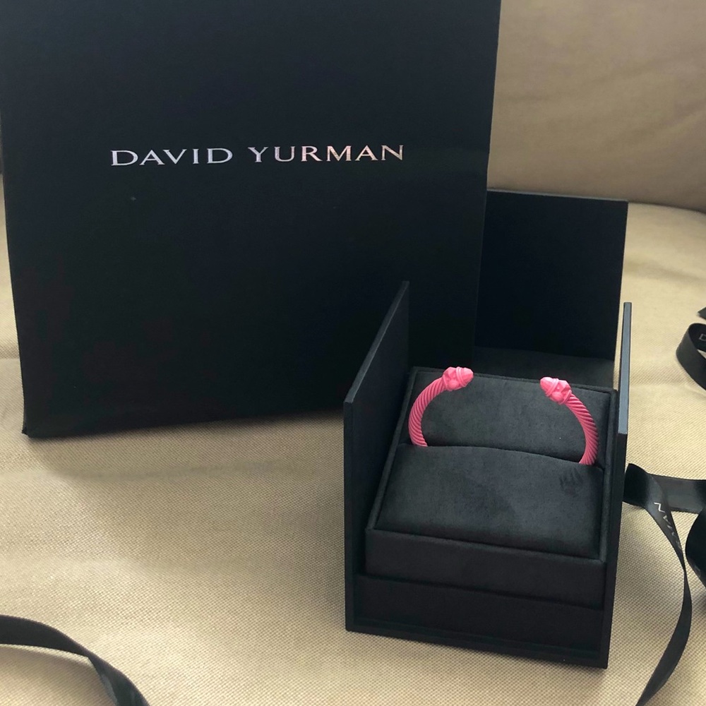 DAVID YURMAN RENAISSANCE BRACELET ALUMINUM PINK